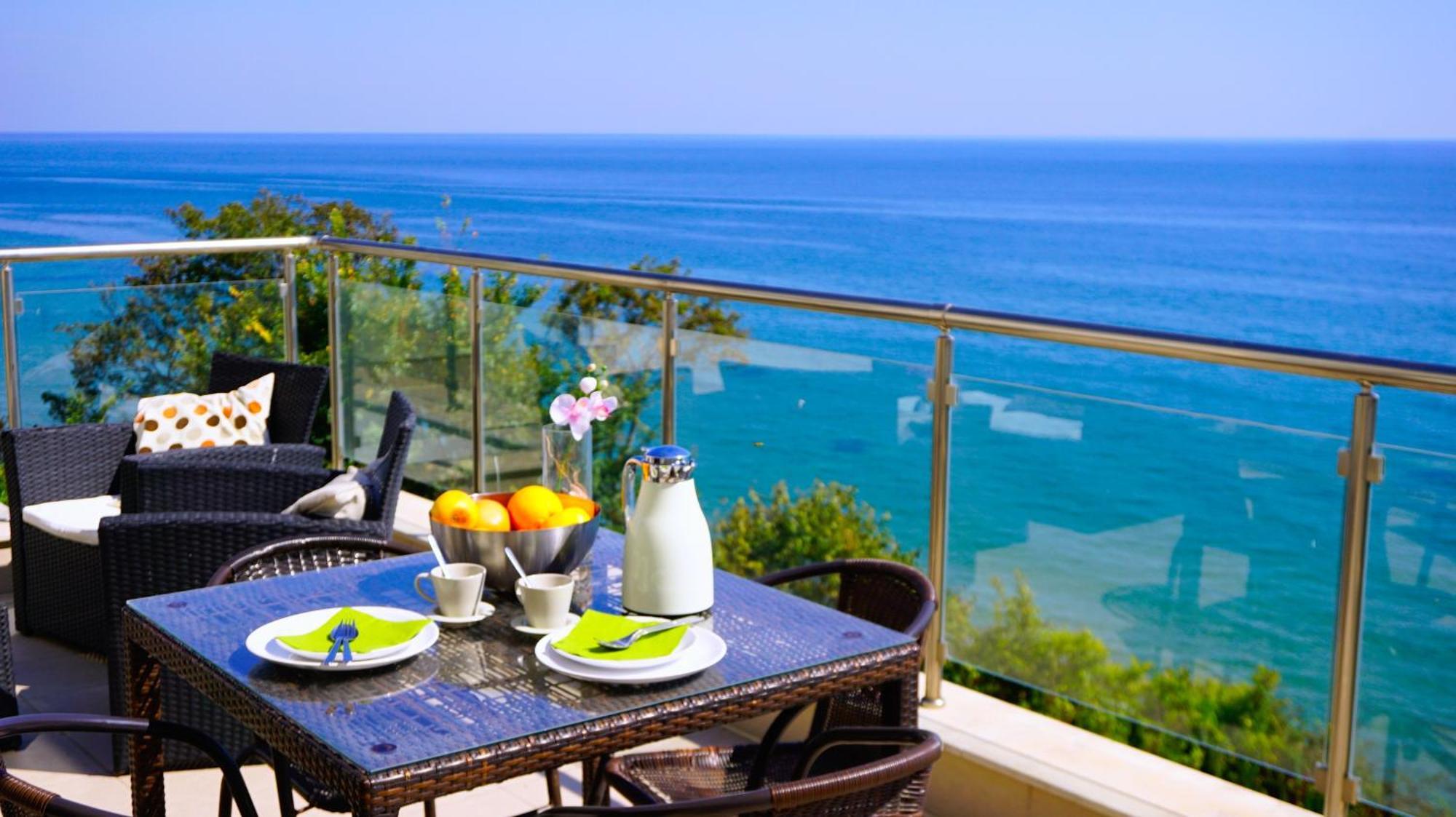 Апартаменти Бяла Клиф На Плажа - Apartments Byala Cliff First Line Exterior foto